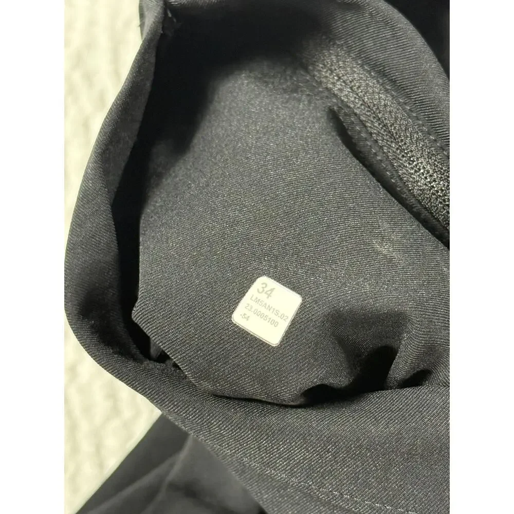 Lululemon Pants Mens 34x26 Black Stretch Travel Golf Casual Performance Slim